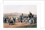 Racecourse at the Bois de Boulogne by Eugene Charles Francois Guerard