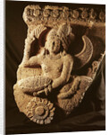 Relief depicting Dampati, Mauryan by Indian School