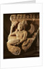 Relief depicting Dampati, Mauryan by Indian School