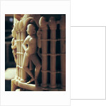 Detail of a pillar, c.1230 AD by Indian School