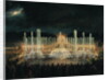 Illuminated Fountain Display in the Bassin de Neptune in Honour of Prince Francisco de Assisi de Bourbon 21st August 1864 by Eugene-Louis Lami