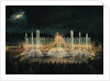 Illuminated Fountain Display in the Bassin de Neptune in Honour of Prince Francisco de Assisi de Bourbon 21st August 1864 by Eugene-Louis Lami