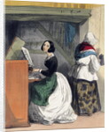 A Music School Pupil by Alfred Andre Geniole