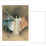 Marthe Chenal Singing 'La Marseillaise', 1914 by Georges Bertin Scott