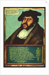 Portrait of John I the Steadfast, Elector of Saxony, c.1533 by Lucas the Elder Cranach
