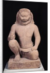 Lion-headed guardian, Banteay Srei Style, c.967 by Cambodian School