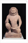 Lion-headed guardian, Banteay Srei Style, c.967 by Cambodian School