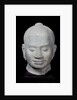 Head of King Jayavarman VII Bayon Style, from Preah Khan, 12th-13th century by Cambodian Cambodian