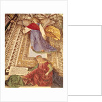 Amos and the Angel holding the pincers of the Passion of Christ by Melozzo da Forli