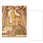 Ezekiel and the Angel holding the chalice of the Passion of Christ by Melozzo da Forli