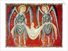 St. Gabriel and St. Raphael, c.1200 by Master of the Llusanes