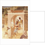 Scenes from the Life of St. Barbara by Lorenzo Lotto