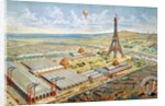 General View of the Universal Exhibition, Paris, 1889 by French School