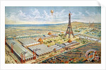 General View of the Universal Exhibition, Paris, 1889 by French School