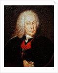 Portrait of Sebasiao Jose de Carvalho e Mello Marques de Pombal by Portuguese School