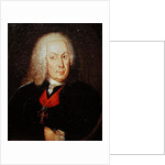 Portrait of Sebasiao Jose de Carvalho e Mello Marques de Pombal by Portuguese School