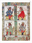 King David, Solomon, Luba and Turnis by Italian School