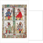 King David, Solomon, Luba and Turnis by Italian School