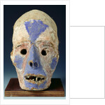 Mounted head representing death, from Vanuatu, 11th-19th century by Oceanic Oceanic