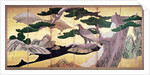 The Hawks in the Pines by Eitoku Kano