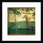 Wisteria in blossom by Soen Hasegawa