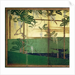 Wisteria in blossom by Soen Hasegawa