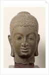 Head of Buddha by Cambodian Cambodian