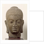Head of Buddha by Cambodian Cambodian