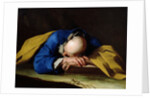 St. Peter or St. Jerome Sleeping, c.1735-39 by Giuseppe Antonio Petrini