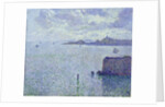 Sailing Boats in an Estuary, c.1892-93 by Theo van Rysselberghe