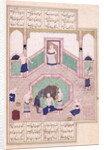 Ms D-212 fol.28b The Turkish Bath by Islamic School