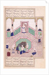 Ms D-212 fol.28b The Turkish Bath by Islamic School