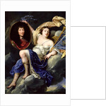 Fame Presenting a Portrait of Louis XIV to France by Jean Nocret