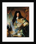 Portrait of Philippe de Courcillon Marquis de Dangeau, 1702 by Hyacinthe Francois Rigaud