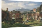 Ruins of the Theatre at Taormina by Achille Etna Michallon