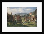 Ruins of the Theatre at Taormina by Achille Etna Michallon