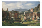 Ruins of the Theatre at Taormina by Achille Etna Michallon