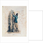 Billposter by Antoine Charles Horace Vernet