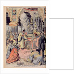 Solemn cremation of King Norodom I King of Cambodia by French School