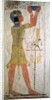 An Inmutef priest making an offering by Egyptian 20th Dynasty