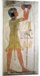 An Inmutef priest making an offering by Egyptian 20th Dynasty