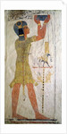 An Inmutef priest making an offering by Egyptian 20th Dynasty