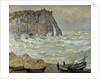 Rough Sea at Etretat, 1883 by Claude Monet