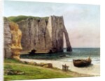 The Cliffs at Etretat, 1869 by Gustave Courbet