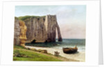 The Cliffs at Etretat, 1869 by Gustave Courbet