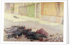 A Street in Paris in May 1871 or, The Commune, 1903-05 by Maximilien Luce