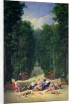 The Groves of Versailles: View of the Maze with Diana and her Nymphs, 1688 by Jean the Younger Cotelle