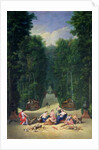The Groves of Versailles: View of the Maze with Diana and her Nymphs, 1688 by Jean the Younger Cotelle