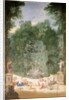 The Groves of Versailles: View of the Entrance to the Maze with Birds, Nymphs and Cherubs, 1688 by Jean the Younger Cotelle