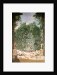 The Groves of Versailles: View of the Entrance to the Maze with Birds, Nymphs and Cherubs, 1688 by Jean the Younger Cotelle